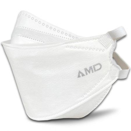 AMD P2 N95 Nano-Tech 4-Layer Particulate Respirator Face Mask Headbands (50/Pack)