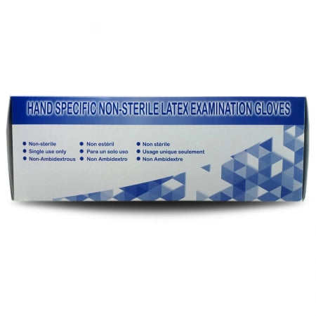 100pcs Hand Specific Latex Clear Gloves 9gm Powder Free TGA Approved