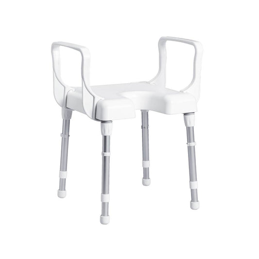 Rebotec Cannes - Shower Chair With Arm Rests