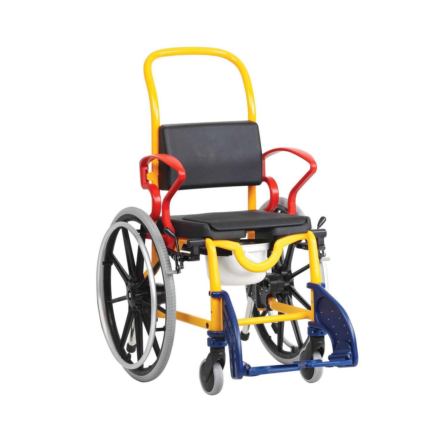 Rebotec Augsburg 24 - Self Propelled Child Commode Wheelchair