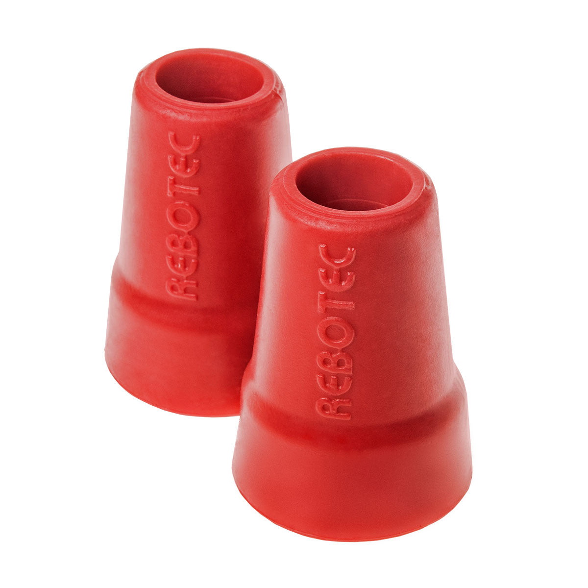 Rebotec 19mm, Ferrules Crutch Tips - Red