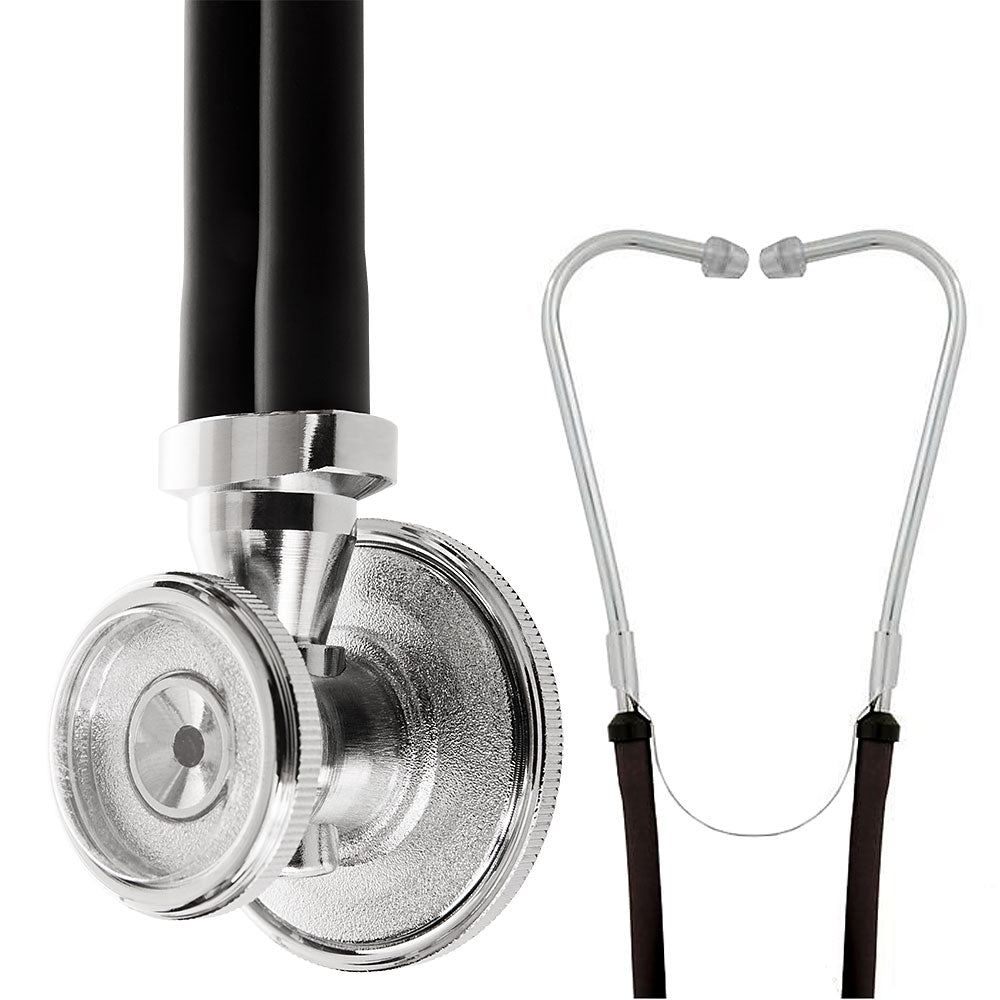 Sprague Rappaport Stethoscope - Black &amp; Silver