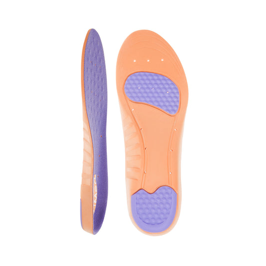 DJMed Stamina - Anti-Fatigue Soft Cushion Insoles - Womens 10.5-14