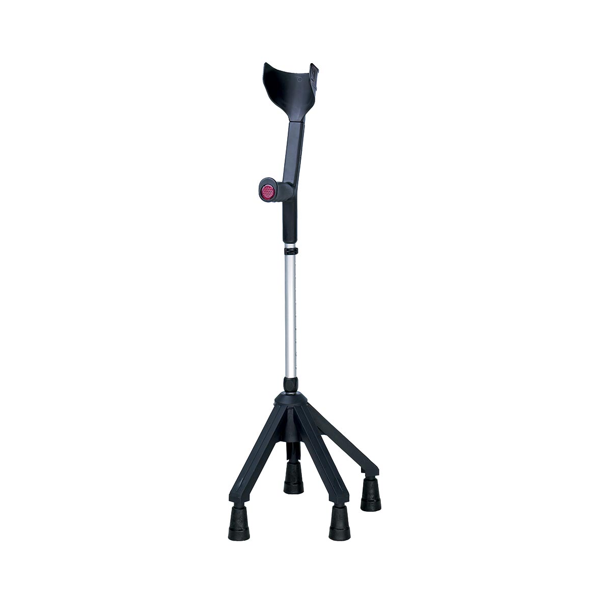 Rebotec Quadro - Quad Forearm Crutch - Light Grey, Single