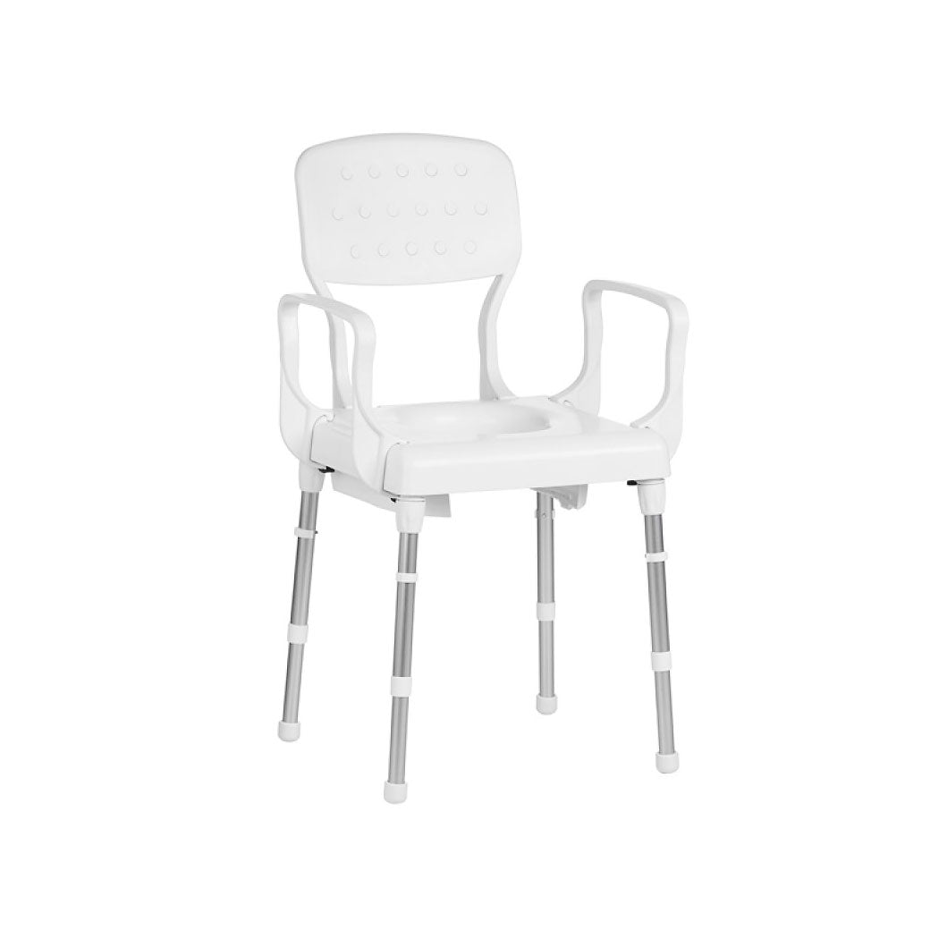Rebotec Lyon - Height Adjustable Commode Chair