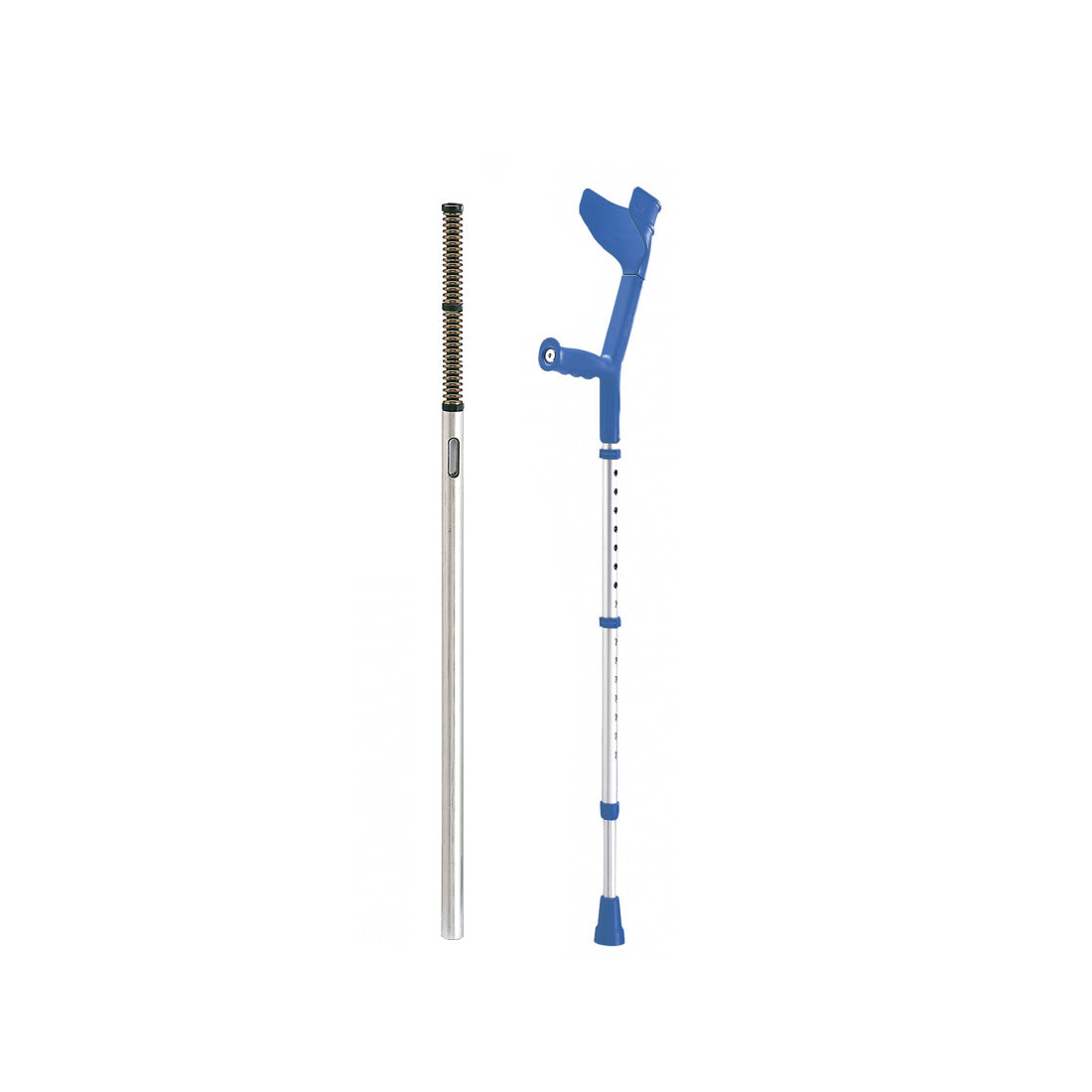 Rebotec New Walk - Crutches with Spring Shock Absorbers - Anatomic