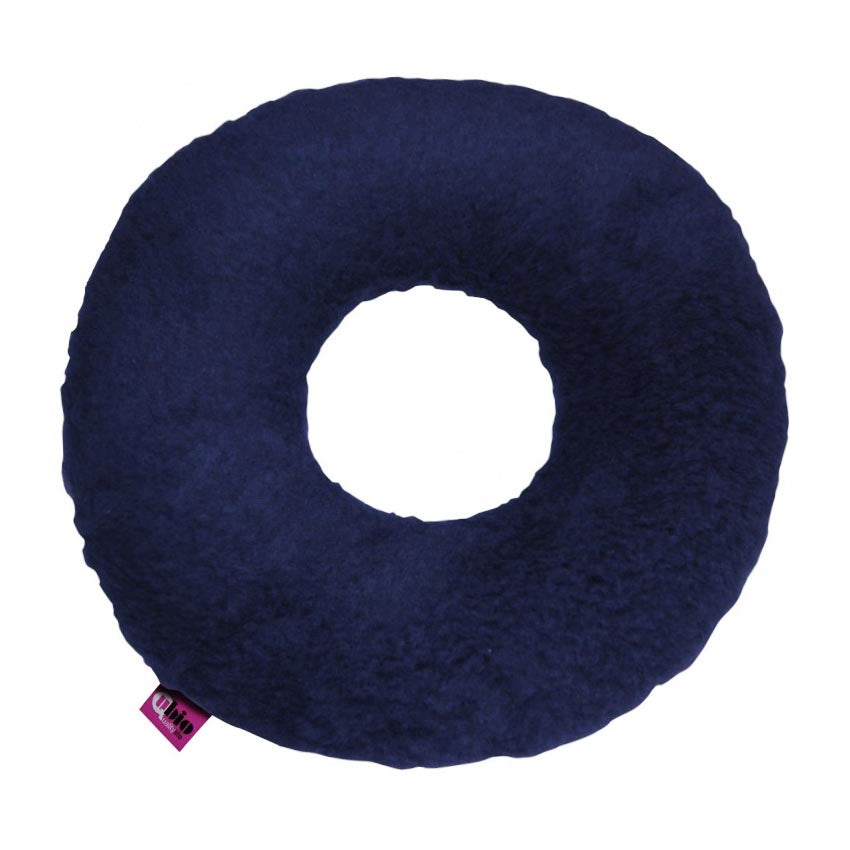 Ubio Round Donut Cushion - Navy