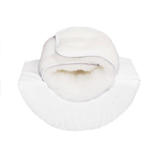 Wipeable Heel Elevation Cushion with Round Base