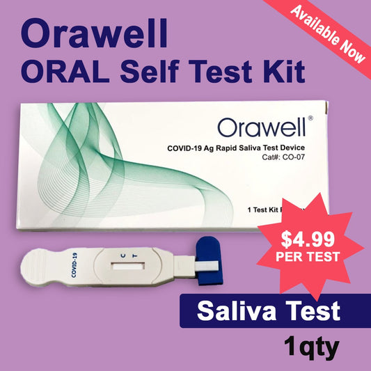 ANTIGEN RAPID TEST - (Saliva Test) - Orawell - Single Pack